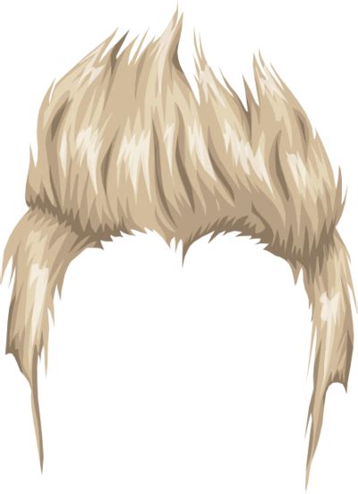 31 Cool Anime Hair Png Background