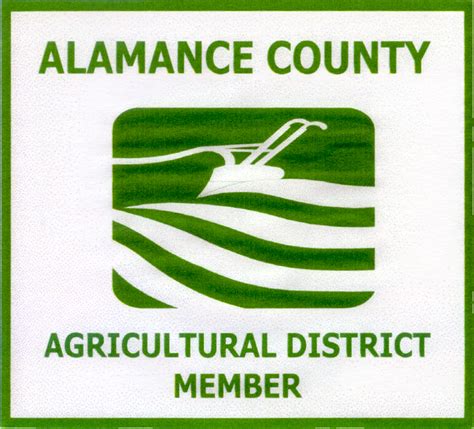 Alamance County Voluntary Agricultural District North Carolina