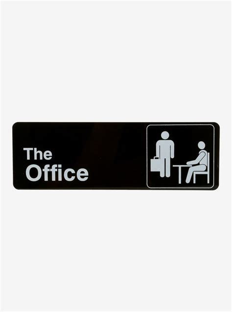 The Office Logo Wall Plaque In 2020 The Office Stickers Office Logo