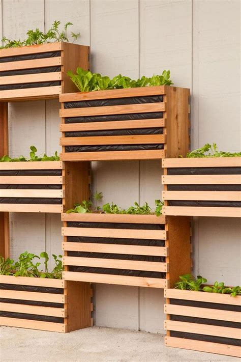 A material as simple as a pvc pipe can be used to create a planter! 26 Creative Ways to Plant a Vertical Garden - How To Make ...