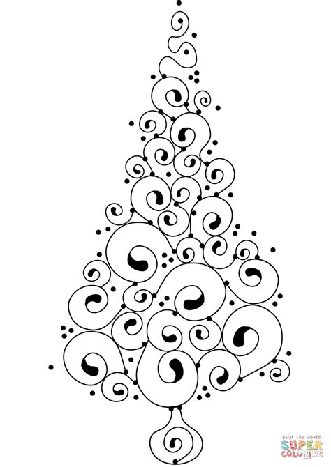 We always get a fresh christmas tree every year, despite the fact that it's kind of a pain in the neck and is a total pine needle mess by the end of december. Christmas Tree coloring page | Free Printable Coloring Pages