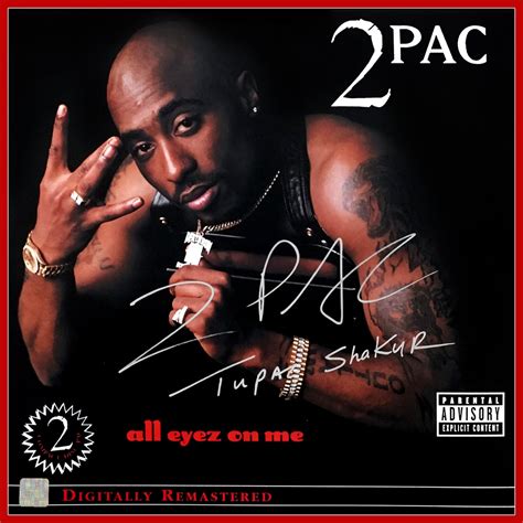 Tupac Shakur All Eyez On Me Album Cover