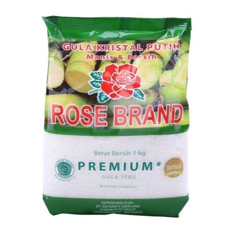 Jual Rose Brand Gula Pasir Putih Premium 1 Kg 8993093665480 Di Seller