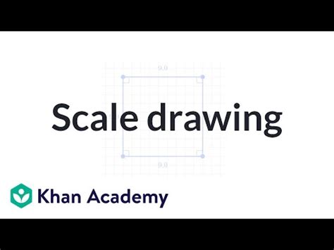 A scale drawing may not show every detail of the actual object; Making a scale drawing (video) | Geometry | Khan Academy