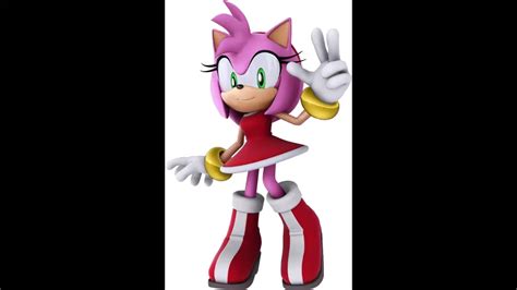 Mario And Sonic At The Olympic Summer Games Amy Rose Voice Sound Youtube