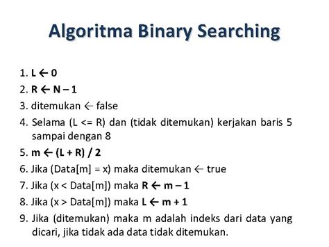 Algoritma Struktur Data Hing Evangs Mailoa Searching Contoh