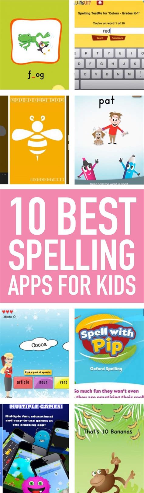 As well as the visuals and sound, the touchscreen interface of most phones and tablets facilitates multisensory learning. 16 best spelling apps for kids | Spelling for kids ...