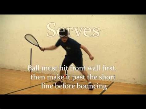 There are two teams of two people and the people stay on each team throughout the whole game (so there's no rotation, like in cutthroat). How To Play Racquetball: The Basics - YouTube