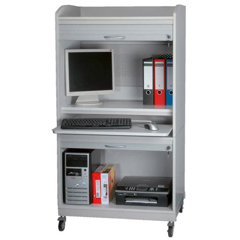 Das um 20 cm erweiterte standardmaß bietet ein ausgewogenes verhältnis zwischen stauraum und kosten. ROLINE PC-Arbeitsplatz - Schrank mit abschließbaren ...