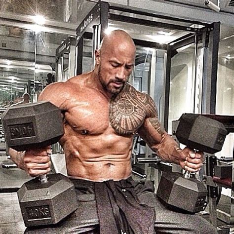 Dwayne Johnson Hot Shirtless Male Celebrities On Instagram POPSUGAR Celebrity UK Photo