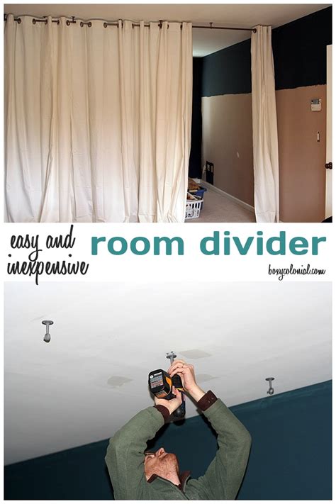 They are easy to install and a breeze to. Make this Room Divider from Ikea Curtain Panels and a ...