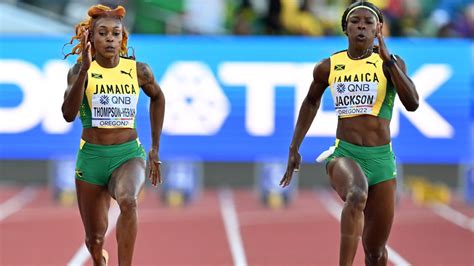 Shericka Jackson Wins 100m At Jamaican Championships Elaine Thompson Herah 5th Nbc Sports