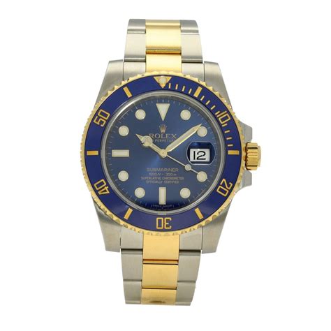 Rolex Submariner Lb Blue Dial Miltons Diamonds