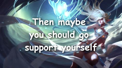 Support Yourself~love Yourself League Of Legends Parody Song Youtube