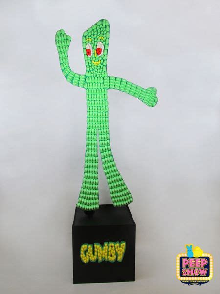 Just Gumby Carroll County Peep Show 10 Anniversary Graphic Arts Art