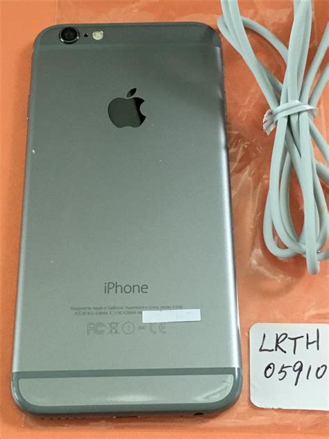 Apple Iphone 6 Verizon Gray 16gb A1549 Lrth05910 Swappa
