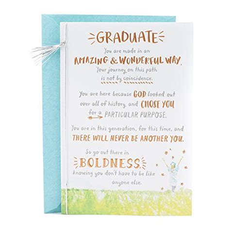 American Greetings T Holder Graduation Card Religious Blessing