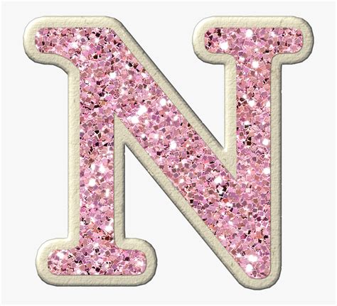 Ꭿϧc ‿ ⁀ Glitter Letters Letter N Letter Board Letter N Pink