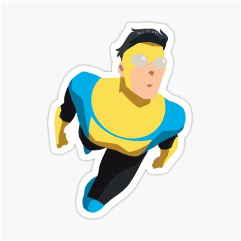 Invincible Sticker For Sale By Maryep2001 Redbubble