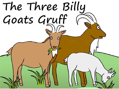 three billy goats gruff clip art in 2020 three billy