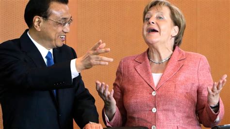 Deutschland China Merkel Empfängt Chinas Ministerpräsidenten In Berlin