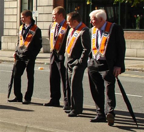 Ulster Covenant Paradebelfastnorthern Ireland2012 Orange