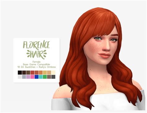 Sims 4 Hair Fringe Free Transparent Png Download Pngkey