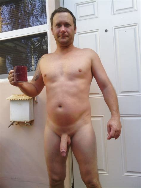 Dad Hanging Out Naked At Home Guyseyes