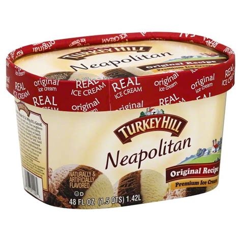 Turkey Hill Neapolitan Premium Ice Cream 48 Fl Oz Walmart Com