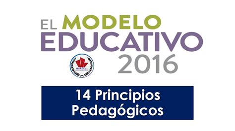 Descubrir 86 Imagen 14 Principios Pedagogicos Del Modelo Educativo