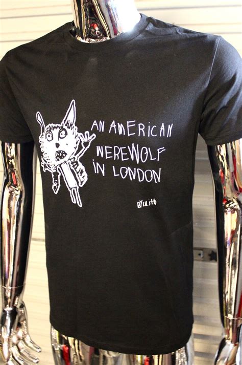 An American Werewolf In London By Lilith T Shirt Etsy