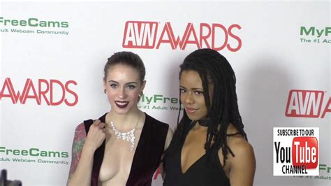 Anna DeVille And Kira Noir At The AVN Awards Nomination Party At Avalon Nightclub In