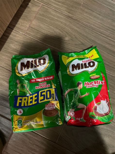 Milo Packet Food Drinks Beverages On Carousell