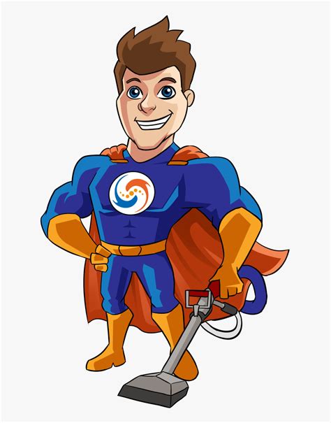 Carpet Cleaning Superhero Free Transparent Clipart Clipartkey