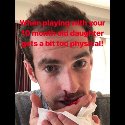 The scottish ace and wife kim are parents to four young children: Andy Murray's daughter gives him nose bleed - Entertainment - Emirates24|7