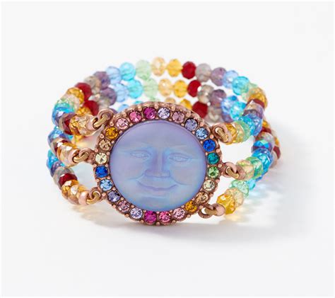 Kirks Folly Rainbow Seaview Moon Magic Stretch Bracelet