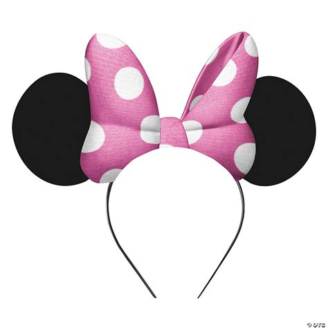 Disneys Minnie Mouse Ear Headbands 4 Pc Oriental Trading