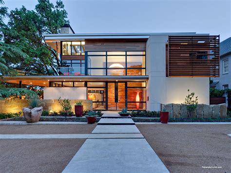 Modern Sustainable Home Dallas Texas Most Beautiful Houses In The World