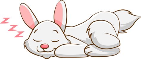 Bunny Sleeping Pngs For Free Download