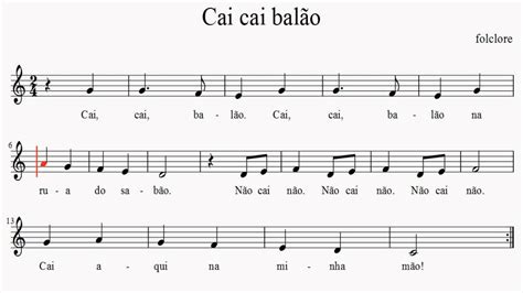 Cai Cai Balão Flauta