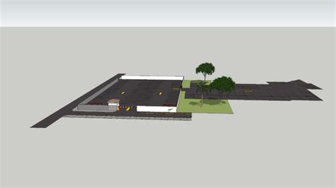 Cbob Parking Lot Design 3d Warehouse
