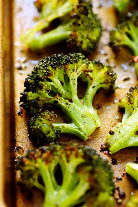 Broccoli Main Dish Recipes Roasted Broccoli And Mushrooms Easy Side
