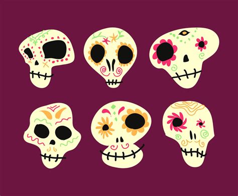 Mexican Skull Illustration Vector Vector Art And Graphics