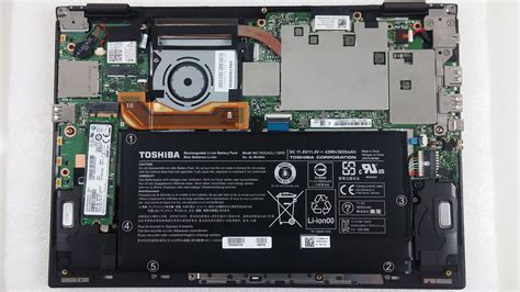 Inside Toshiba Satellite Radius 12 Disassembly Internal Photos And