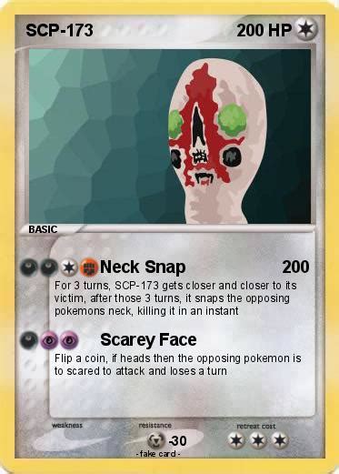 Pokémon Scp 173 91 91 Neck Snap My Pokemon Card. 