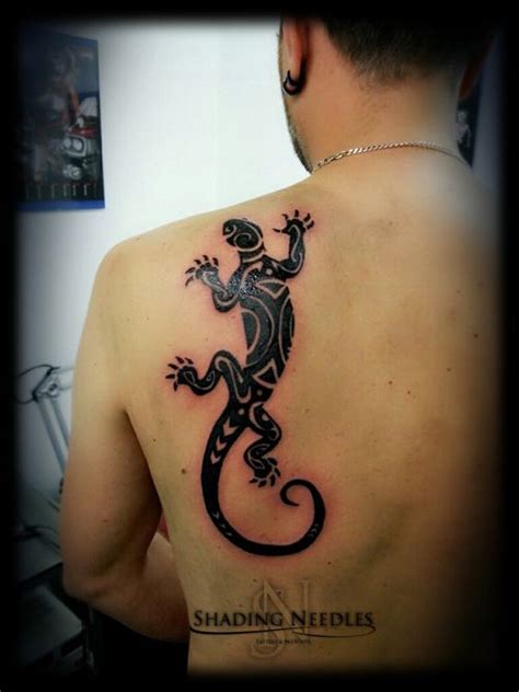 Maori Gecko Gecko Tattoo Lizard Tattoo Maori Tattoo Yakuza Tattoo