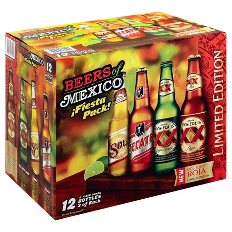 Beers Of Mexico Variety Pack Beer 12 Oz Bottles Shop Beer At H E B