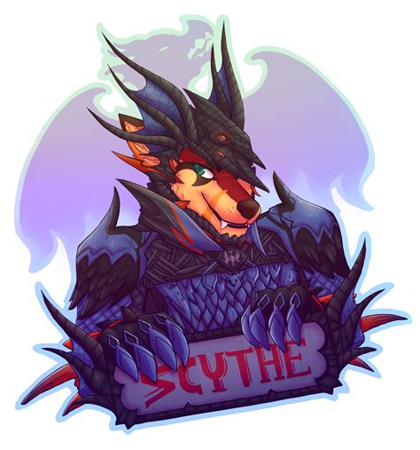 Badge Commission Scythe — Weasyl