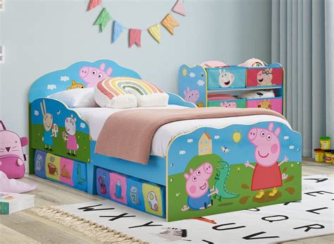 Peppa Pig Toddler Bed Frame With Storage Uk Mattress Guides