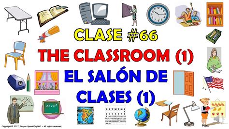 Collection Elementos Del Salon De Clase En Ingles Para Colorear The
